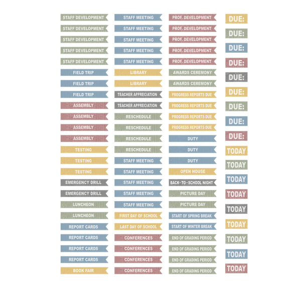 Classroom Cottage Teacher Planner