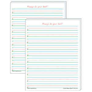 Smart Start 1-2 Writing Paper: 100 Sheets Per Pack, 2 Packs