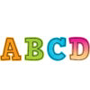 Brights 4Ever Bold Block 3" Magnetic Letters, 55 Pieces Per Pack, 2 Packs