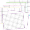 Double-Sided Math Grid Dry Erase Boards, Pack of 10