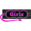 Chalkboard Brights Magnetic Girls Pass, Pack of 6