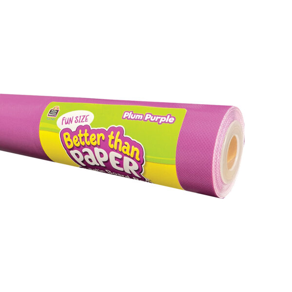 Fun Size Better Than Paper Bulletin Board Roll, 18" x 12', Plum Purple, Pack of 3