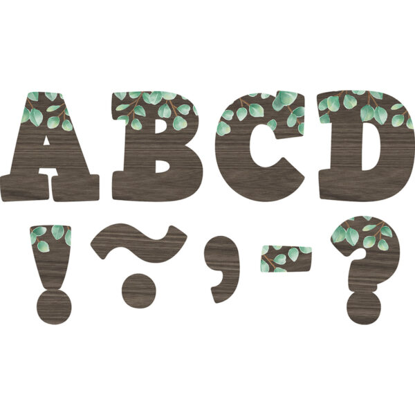 Eucalyptus Bold Block 3" Magnetic Letters