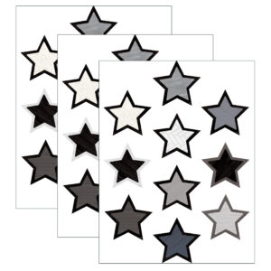 Modern Farmhouse Stars Accents, 30 Per Pack, 3 Packs