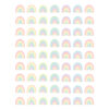 Pastel Pop Rainbows Mini Stickers, 378 Per Pack, 12 Packs