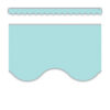 Pastel Blue Scalloped Border Trim, 35 Feet Per Pack, 6 Packs