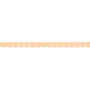 Peach Scalloped Border Trim, 35 Feet Per Pack, 6 Packs