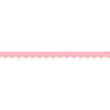 Pastel Pink Scalloped Border Trim, 35 Feet Per Pack, 6 Packs