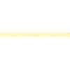 Pastel Yellow Scalloped Border Trim, 35 Feet Per Pack, 6 Packs