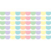 Pastel Pop Scalloped Border Trim, 35 Feet Per Pack, 6 Packs