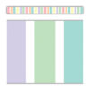 Pastel Pop Stripes Straight Border Trim, 35 Feet Per Pack, 6 Packs