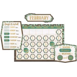 Eucalyptus Calendar Bulletin Board Set