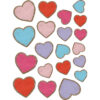 Home Sweet Classroom Hearts Accents, Assorted Sizes, 60 Per Pack, 3 Packs