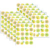 Lemon Zest Stickers, 120 Per Pack, 12 Packs