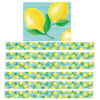 Lemon Zest Straight Border Trim, 35 Feet Per Pack, 6 Packs