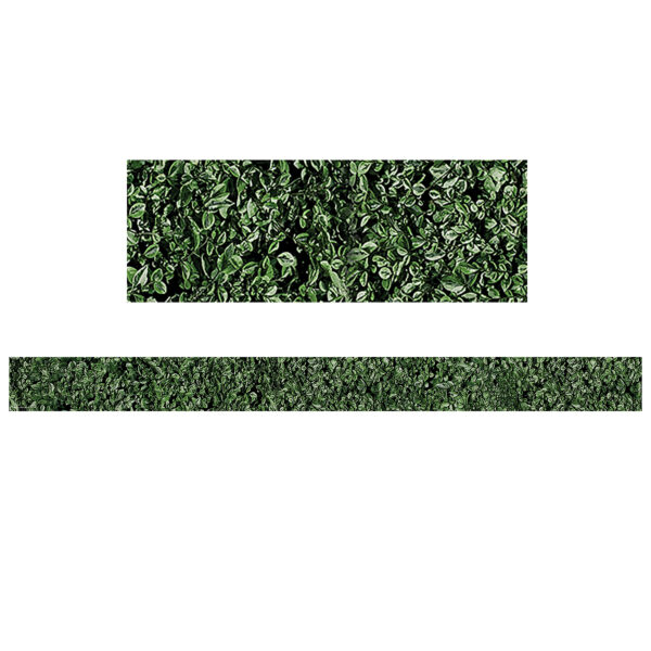 Modern Farmhouse Boxwood Straight Border Trim, 35 Feet, 6 Packs