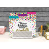 Confetti File Folders, Letter Size, 12 Per Pack, 2 Packs