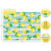 Lemon Zest Letter-Sized File Folders, 12 Per Pack, 2 Packs