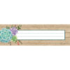 Rustic Bloom Name Plates, 36 Per Pack, 6 Packs