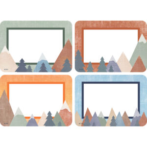 Moving Mountains Name Tags-Labels Multi-Pack, 36 Per Pack, 6 Packs