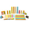 Magnetic Wooden Blocks, 42-Piece Set, Tints