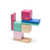 Magnetic Wooden Blocks, Blossom, 8-Piece Pocket Pouch