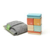 Magnetic Wooden Blocks, Sunset, 8-Piece Pocket Pouch