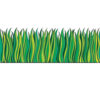 Tall Green Grass Jumbo Border, 8.5" Tall, 12 Feet Per Pack, 3 Packs