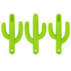 Cactus Toothbrush Teether, Pack of 3