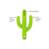 Cactus Toothbrush Teether, Pack of 3