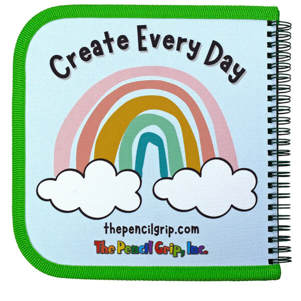 Daily Doodler Reusable Activity Book- Dino Cover, Includes 4 Wonder Stix