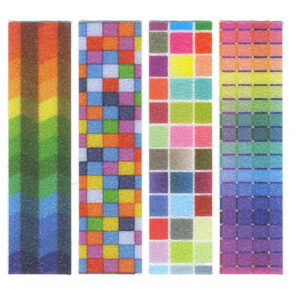 Zen Strips, Sand Brights Set 4, 40 Strips