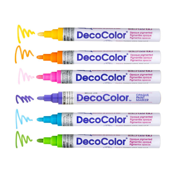 DecoColor Paint Marker, Broad, Set C