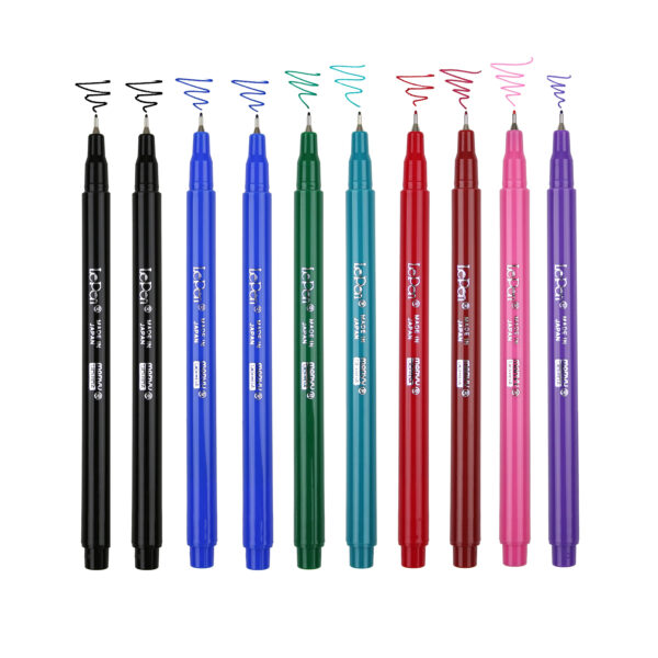 LePen Micro-Fine Point Pen, Basic, 10 Colors