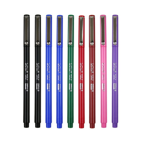 LePen Micro-Fine Point Pen, Basic, 10 Colors