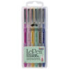 LePen Micro-Fine Point Pen, Retro, 6 Per Pack, 2 Packs