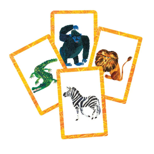 The World of Eric Carle Animal Rummy Card Game, Pack of 3