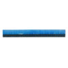 Easy Read Ruler, Plastic, Blue-Black, 12", Pack of 6