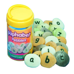 Lowercase Alphabet Pebbles, Set of 26