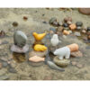 Sensory Play Animal Stone, Pack of 8