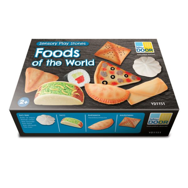 Sensory Play Stones, Foods of the World