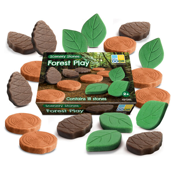 Scenery Stones  Forest Play, Set of 18