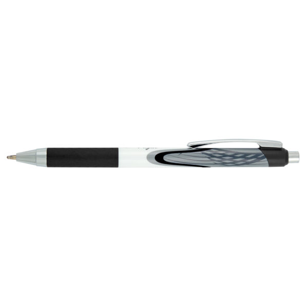 Z-Grip Flight Ballpoint Retractable Pen 1.2mm, Black, 12 Per Pack, 2 Packs