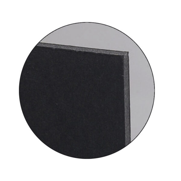 Foam Board, Black, 20" x 30", Pack of 10