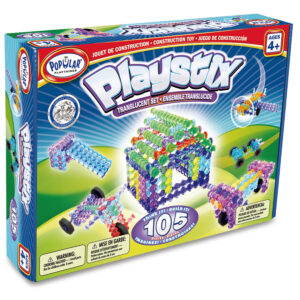 Playstix Set, Translucent, 105 Pieces