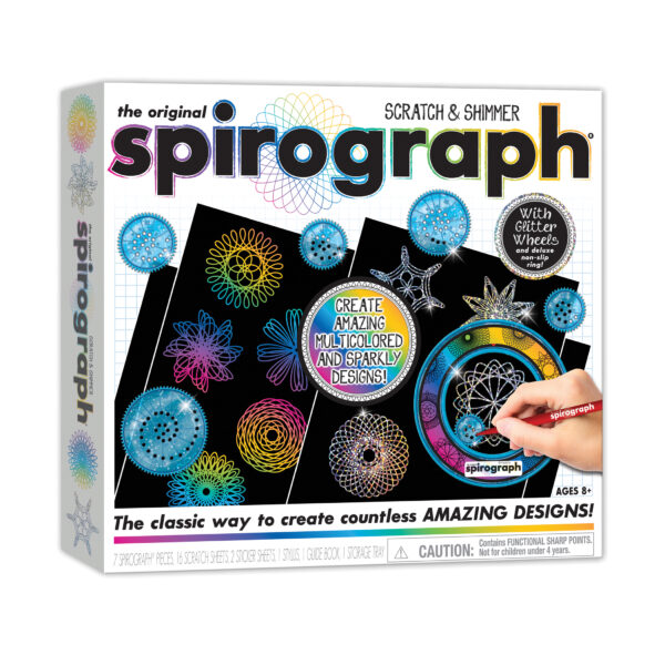 Spirograph Scratch & Shimmer