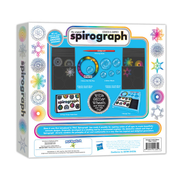 Spirograph Scratch & Shimmer