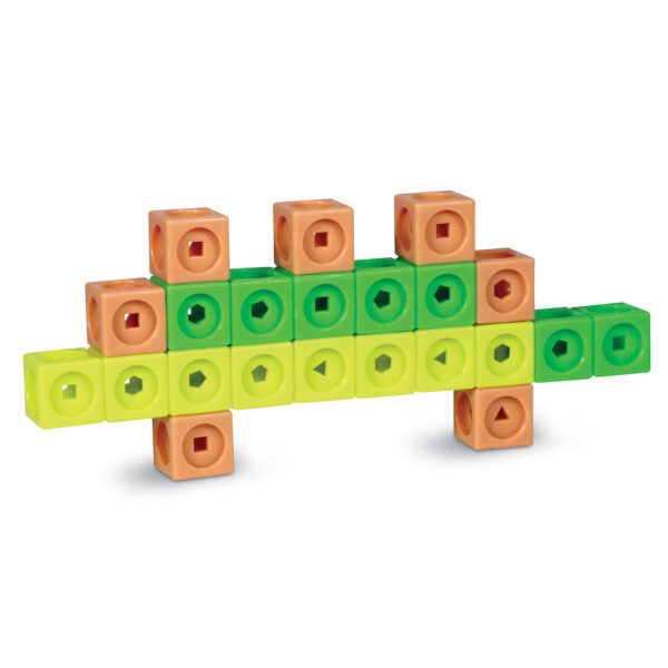 Mathlink Cubes Kindergarten Math Activity Set: Dino Time!