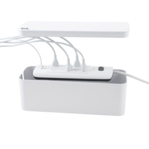 Cablebox Cord Management Box, White