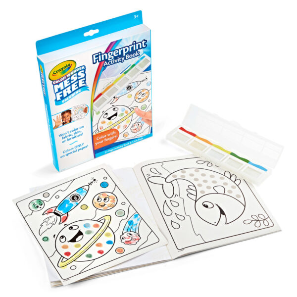 Color Wonder Fingerprint Activity Book